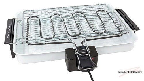 Bistecchiera elettrica griglia - elettrica,