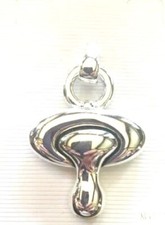 Nuovo ciuccio bambino piatto