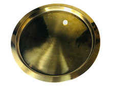 Brass Dish Plate Large Metal