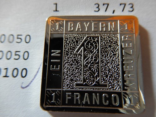 Francobollo argento fine - ,